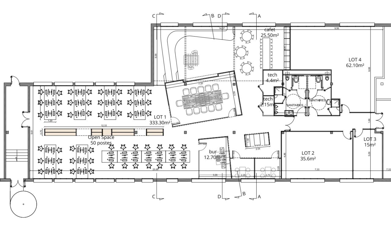 Bureau Lille 510m² Location bureau Lille Nord OLBUR2528963 8
